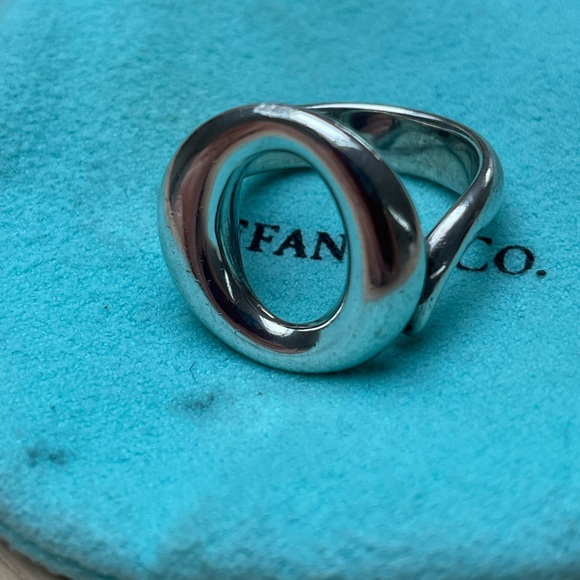 Tiffany & Co. Polished Silver Loop Ring